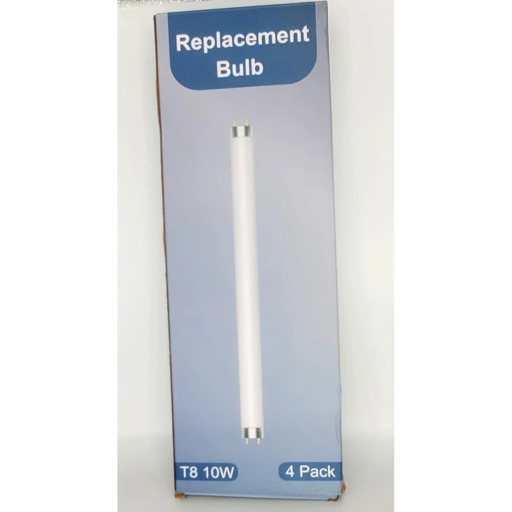 4‎ Pack Of T8-10W Replacement Bulbs